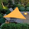 Triangle Triangle Sunshade With Ropes Shade Sail Adjustable Awning Shade Cloth  Pool Area