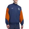 Dri-FIT Sport Свободная Влагоотводящая Прохладная Удобная Ретро Спортивная Куртка со Стойкой Мужская Куртка Пустотно-Синий Сигнальный Оранжевый Белый FJ2908-492