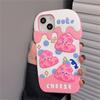 Korean Cute 3d Funny Cheese Ice Cream Case For Iphone 14 13 12 11 Pro Max Lovely Cartoon Silicone Shockproof Soft Cover Funda
