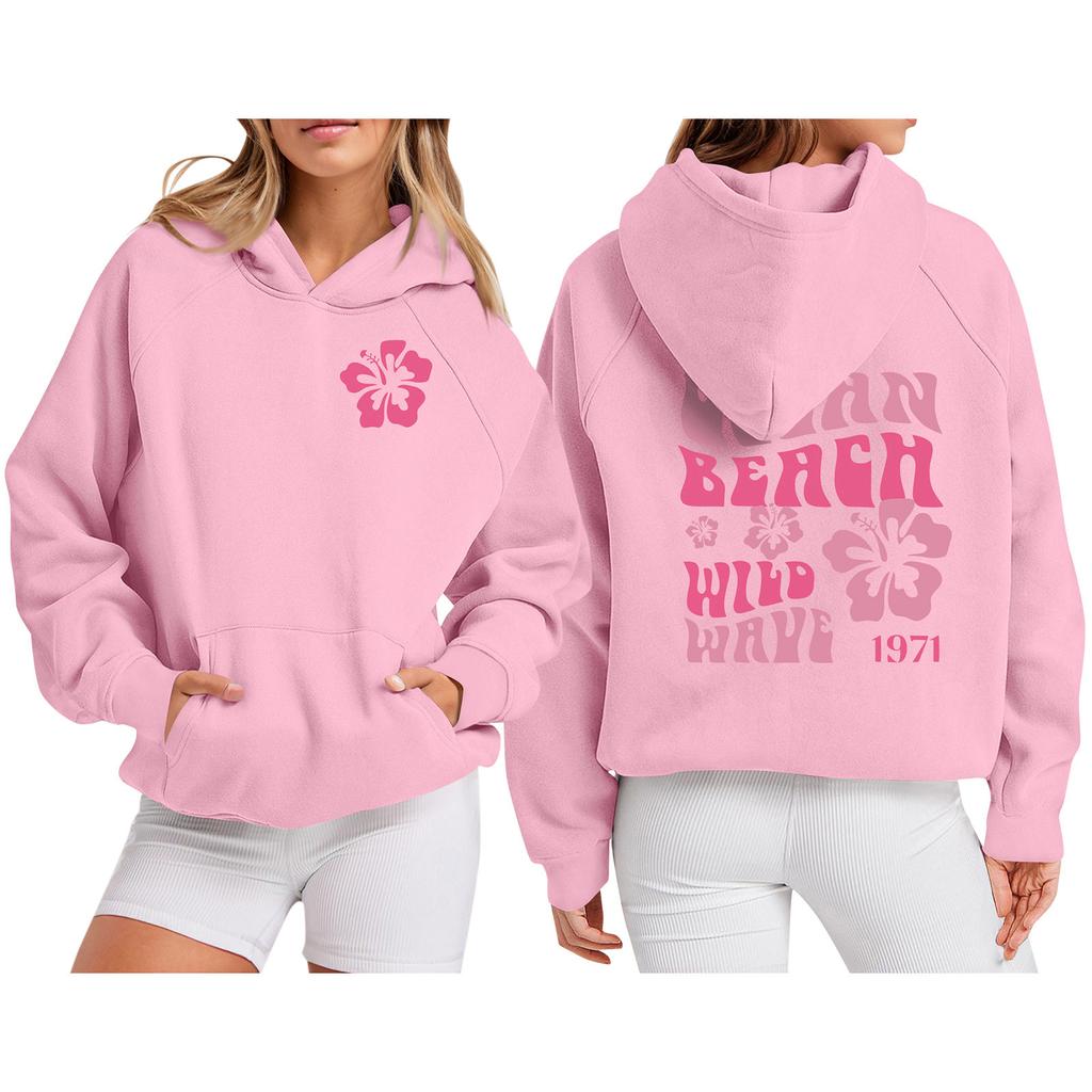 Женская толстовка с цветными блоками, повседневная удобная свободная легкая женская толстовка с длинным рукавом и круглым вырезом