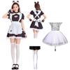 Cute Black Cat Lolita Maid Dress Costumes Cosplay Suit For Girls Costumes Stage