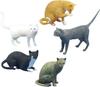 Passion Models Scale Resin Kits Set of 5 Cats for Cat Lovers 1/35 (P35T-023) - (Animals)