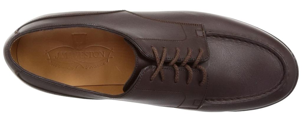 Weston Golf Derby Business Dark Size Size Cm J.M. #641# Men's Shoes, Brown, E, 1131FEW6412A, 27.5 (Used)