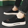 Fashion 2025 Summer Men Breathable Casual Canvas Shoes Comfort Slip On Loafer Soft Penny for Men Lightweight Driving Boat Shoes Loafers