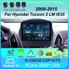 Car Radio Android 14 Carplay Auto Multimedia Player For Hyundai Tucson 2 LM IX35 2009-2015 Autoradio GPS Stereo 2din Head Unit
