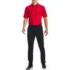 Under Armour Свободный крой, однотонная рубашка поло с квадратным вырезом, мужские топы, красный 1290140-600