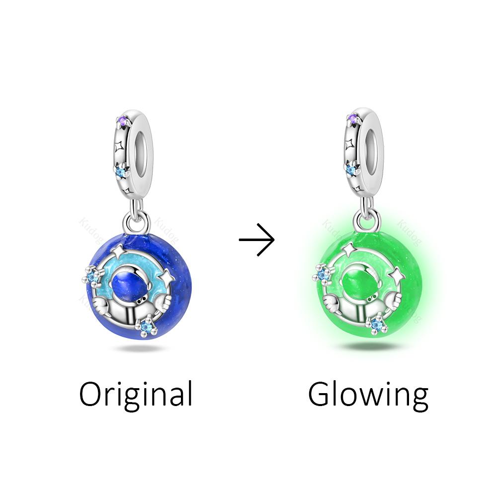 New Designer Charm Plating Glowing Light Insect Heart Style Charm for Crafts Fine Jewelry Pendants Charm for Bracelet Necklace