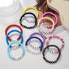 Colorful Multilayer Soft Clay Beaded Bracelet with Letters - European & American Style