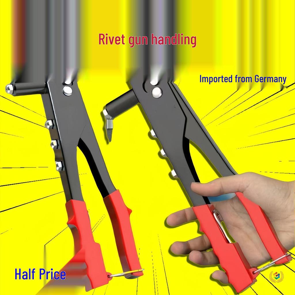 Германия Автоматический и ручной заклепочник для вытягивания сердечника, для ванной комнаты, дверных петель и для ручного использования.