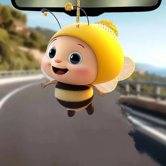 Декоративная подвеска Yousheng Bee, акриловое подвесное украшение, очаровательный внешний вид, яркий цвет, легкая подвеска в виде рождественской елки