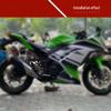 Модифицированный аксессуар для кронштейна правой передней подножки Kawasaki Ninja 250/300