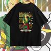 Мужская футболка из 100% хлопка аниме One Piece 2026 Лето Новая с рисунком Ророноа Зоро унисекс Харадзюку Короткий рукав Свободный тренд Y2K рубашка