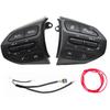New Steering Wheel Button Cruise Control Volume Switch With Red line For KIA K2 RIO 2017 2018 2019 RIO 4 X LINE Picanto 3