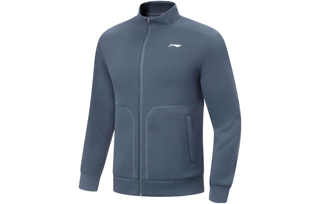 Li Ning Свитшот из серии Fitness Мужской Эбеновый Черный AWDT437-3