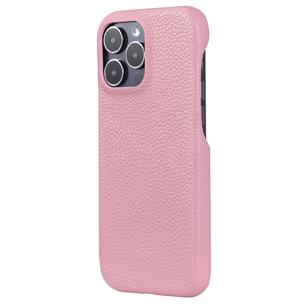 For iPhone 15 Pro Case Litchi Texture PU Leather PET Phone Back Cover