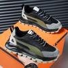2025 Spring New Casual Men's Shoes Fashionable, Breathable, Comfortable Running Shoes Thick Soled Height Increasing Sports Shoes