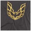 Pontiac Mens Iconic Firebird Long-Sleeved T-Shirt