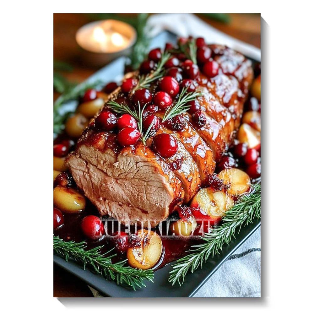 Фрукты Алмазная Живопись Вкусная Еда Картина Полная Алмазная Мозаика Набор для Вышивания Крестиком Арт DIY Новый Кухонный Ресторанный Домашний Декор