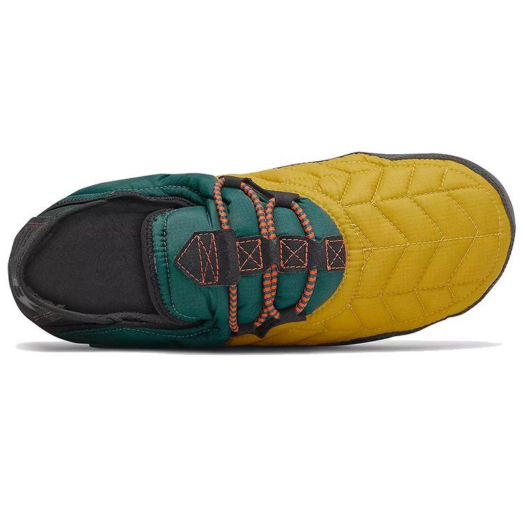 New Balance Nb Crvn Moc V2 Lightweight Comfortable Rubber Sole Slide Sandals Unisex Sandals Yellow Green SUFMOCM2