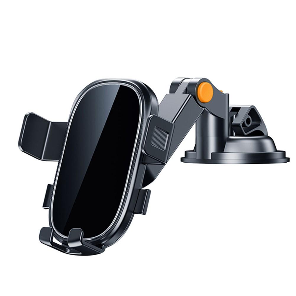 Adjustable Vehicle Phone Holder with Suction Cup and Silicone Protection