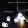 Small USB Night Light Computer Mobile Power Charging Mini Book Lamps LED Light Warm White Eye Protection Reading Light 1/10Pcs