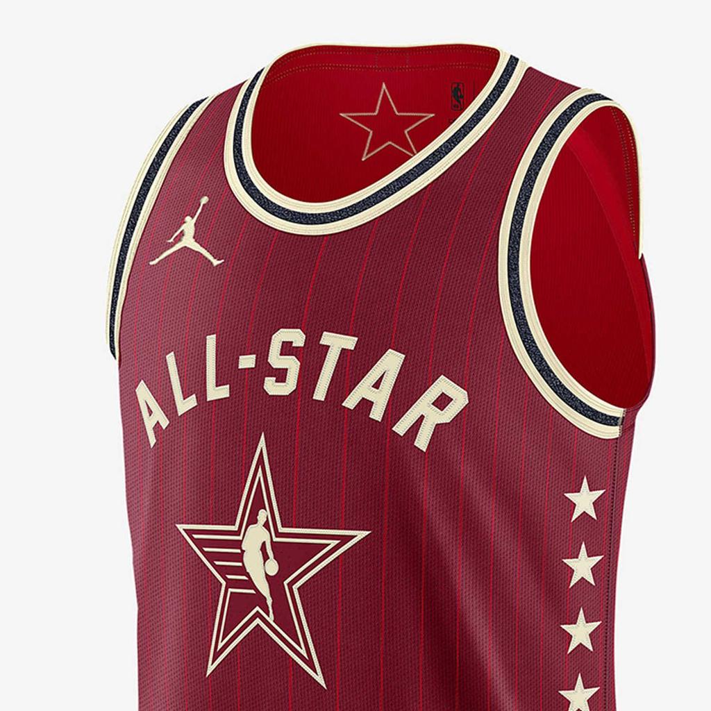 Jordan Баскетбольная форма 2023 All Stars Унисекс Красная FQ7755-601