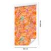 Peach and Gold Ink Wallpaper for Living Room and Bedroom 50x1000