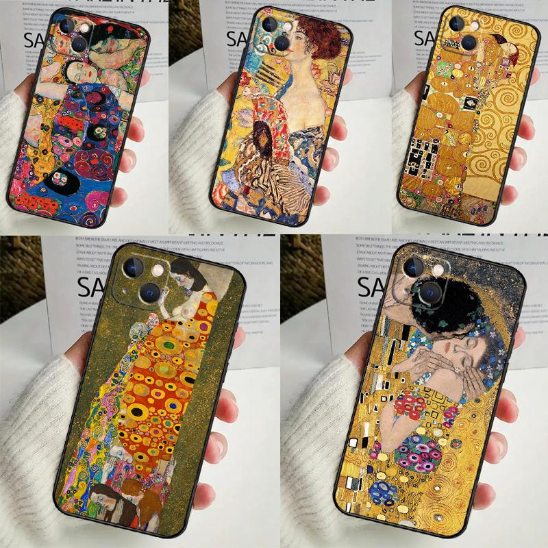 The Kiss Gustav Klimt Painting For Realme GT7 Pro GT6 C61 C67 C63 C71 C55 C51 C65 C53 C75 10 11 12 13 14 15 Pro Plus Case