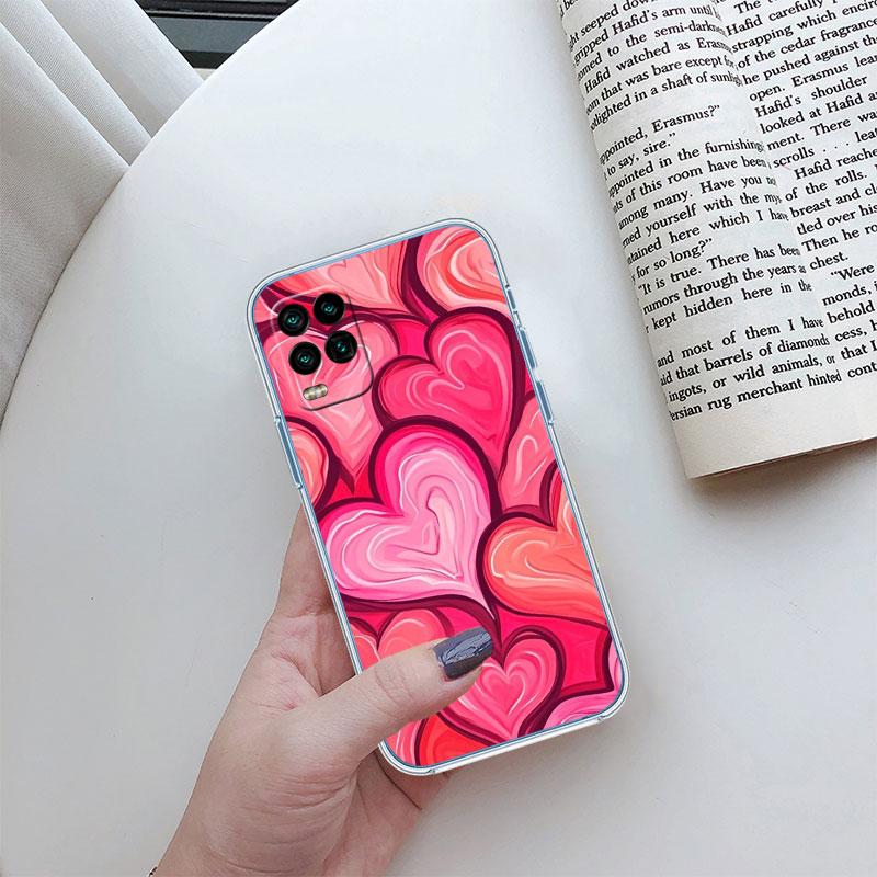 Прозрачный чехол для телефона Calm Heart Art для Motorola Moto G10 G20 G30 G31 G32 G34 G35 G41 G42 G50 G51 G52 G55 G60 G60S