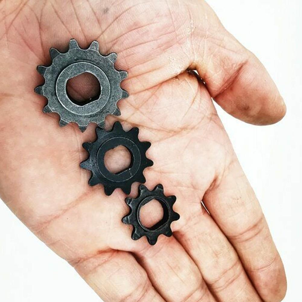 Электрический скутер со звездочкой 25H 9T/11T/13T, мотор с черными цепями