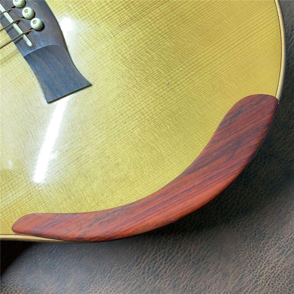 39-41 Inch Universal Armrest Handrest Handguard Plate Guitar Arm Rest Redwood/Rosewood/Ebony