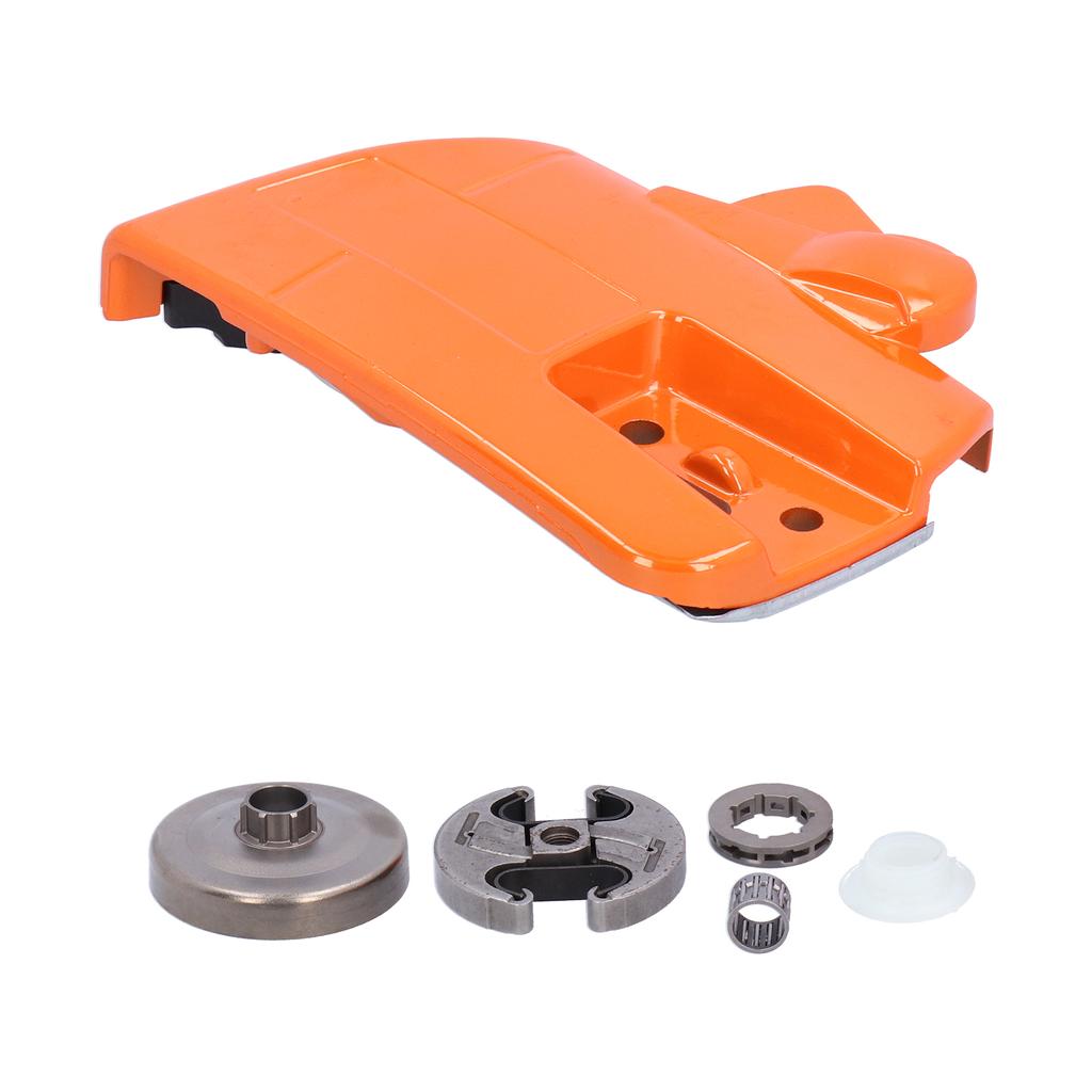 Комплект крышки сцепления звездочки цепи, подходит для бензопилы Husqvarna 353 351 350 346XP 345