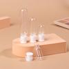 5Pcs 2/3/5/10Ml Mini Refillable Bottle Transparent With Cap Empty Sample Vial Powder Solid Storage Essential Oil Bottle