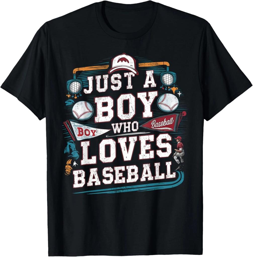 Baseball Baseball Players Just a Who Loves Funny Unisex T-Shirt