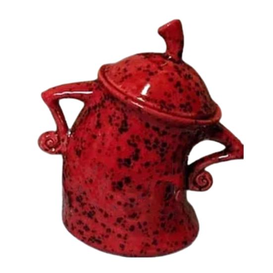 Canister with Attitude Cute Funny Solid Resin Craft Desktop Decoration Akimbo Jar Home Office Supplies