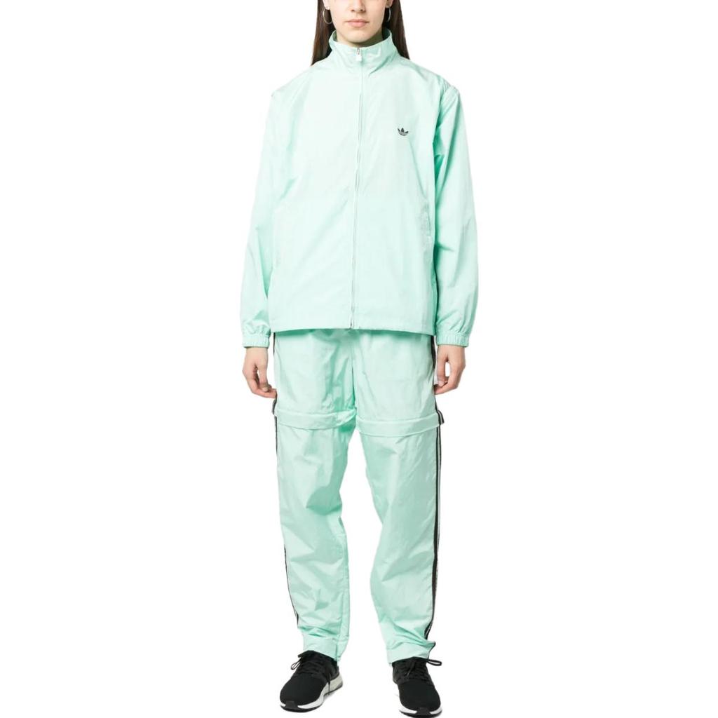 adidas Нейлоновый анорак X Wales Bonner, бирюзовый, унисекс, верхняя одежда, зеленый IA3962