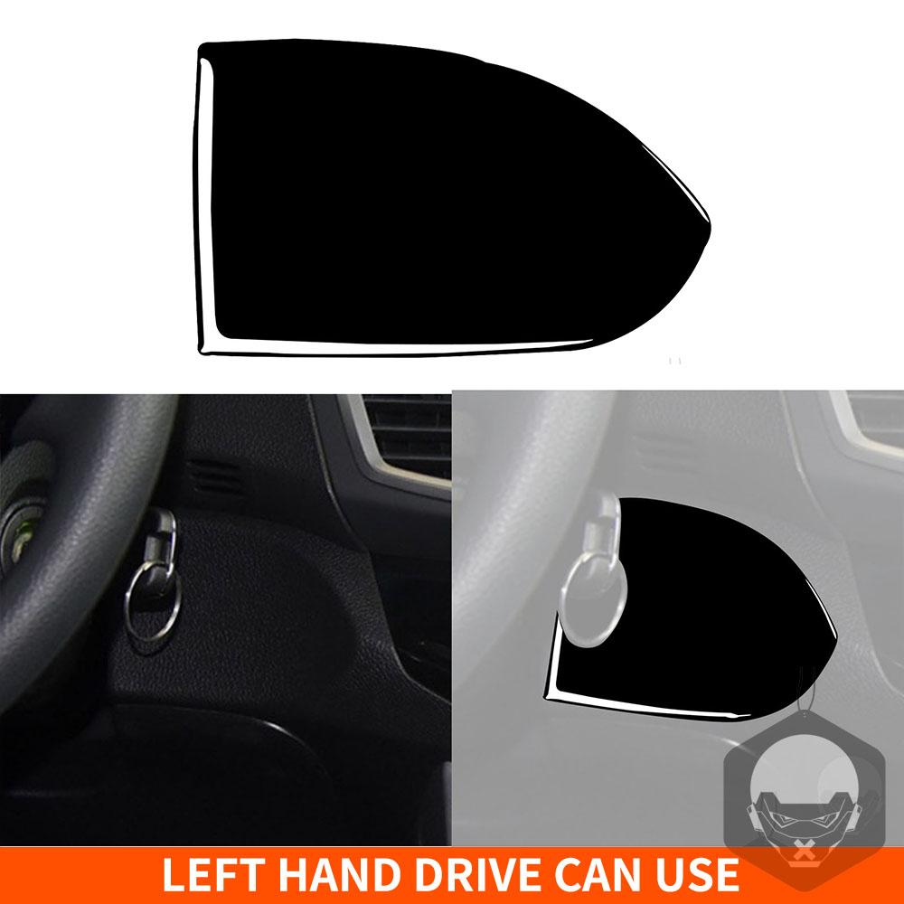For Honda Accord 2014-2017 Piano Black Stickers Central Radio AC CD Selector Door Panel Car Accessories Interior Decorative