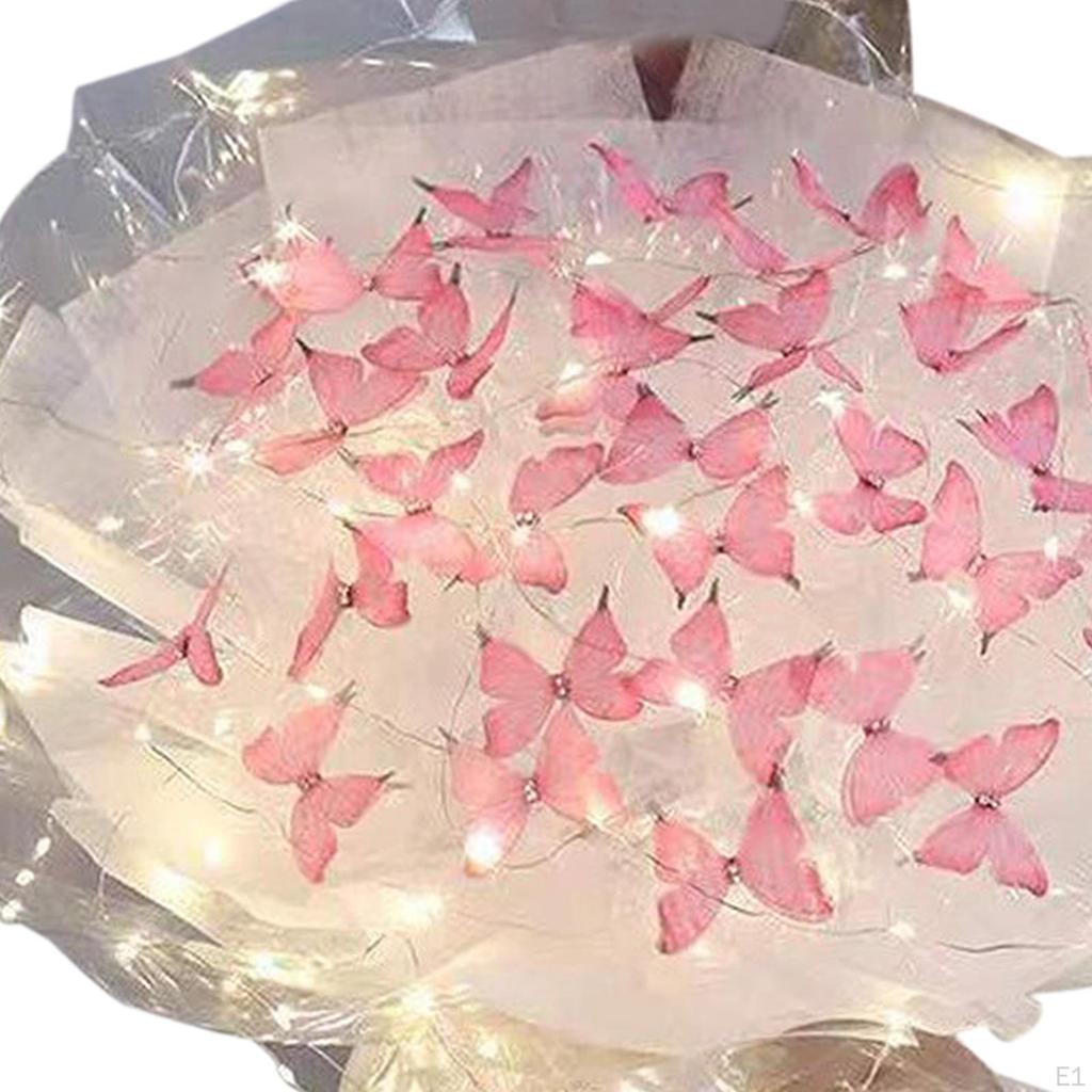 Букет бабочек DIY Материал упаковки Орнамент Качество изготовления Искусственные цветы