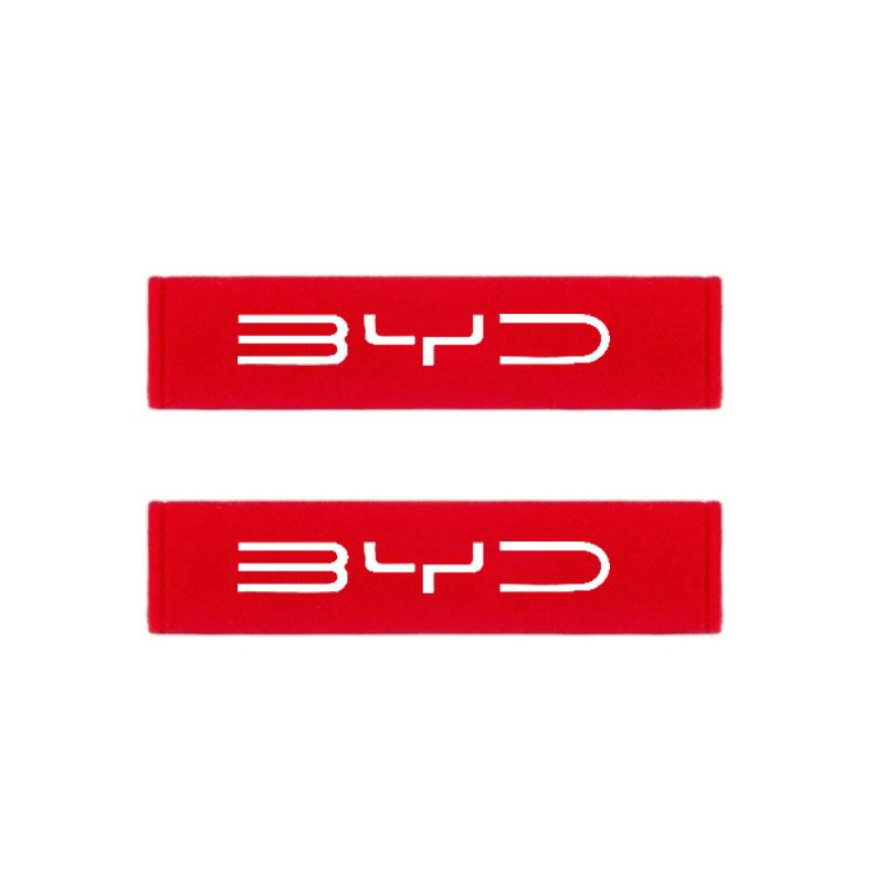 Для BYD Song F0 Qin Pro Atto 3 Yuan Plus Han Tang EV F3 E6 Dmi Автомобильный подголовник Подушка для шеи Накладка на ремень безопасности для плеча Автоаксессуары