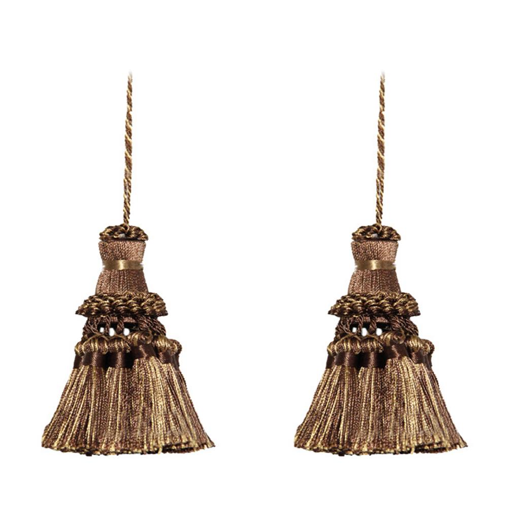 Этнические кисти ручной работы для штор, аксессуары для штор, подвеска, подхваты, 2 шт.