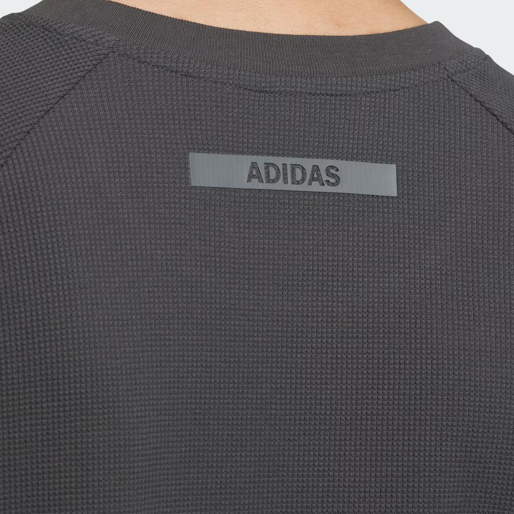 Adidas Gfx Футболка мужская оверсайз с надписью, повседневная, с коротким рукавом, топы, однотонная серая KF0128