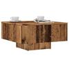 VidaXL Coffee Table Old Wood 60x60x31.5 Cm Engineered Wood, Side Table, Living Room Table, Side Table, End Table 856550