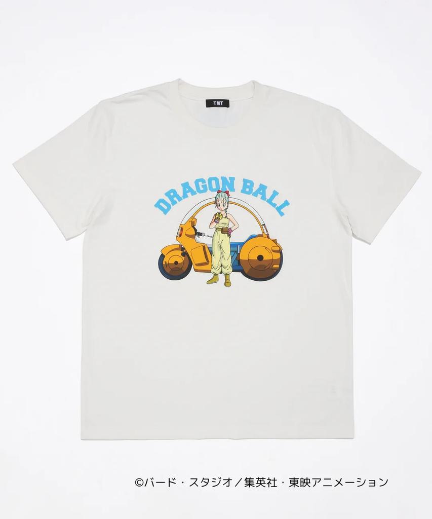Tmt Dragon Ball Cotton TShirt Bulma 2 White Japan Original New