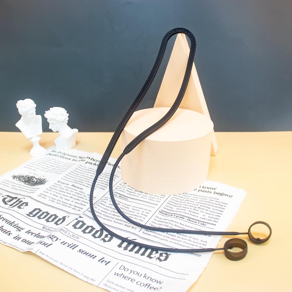 Мягкий силиконовый шейный ремешок для наушников, противоскользящий кабель-шнурок для JBL LIVE 300 TWS