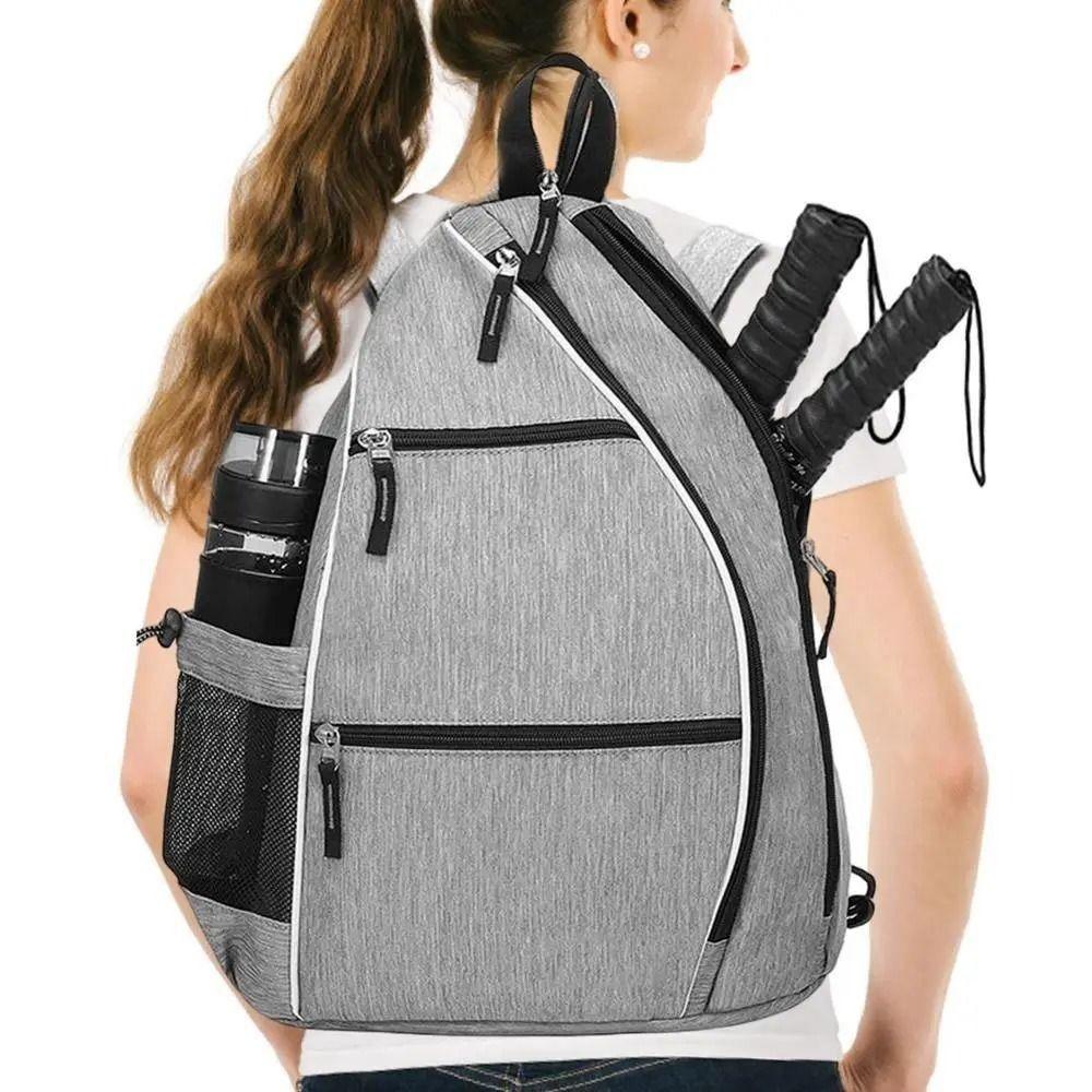 Multifunctional Pickleball Backpack Lightweight Sports Backpacks Paddle Storage Bag Women