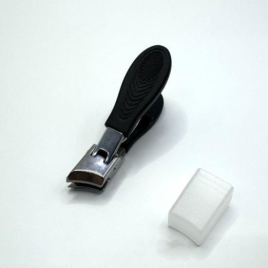 Wide Jaw Opening Curved Nail Clippers for Seniors Anti-Splash Slanted Nail Clipper