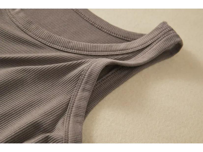 Женская облегающая майка из модала - весна/лето, универсальный тонкий топ из нитей