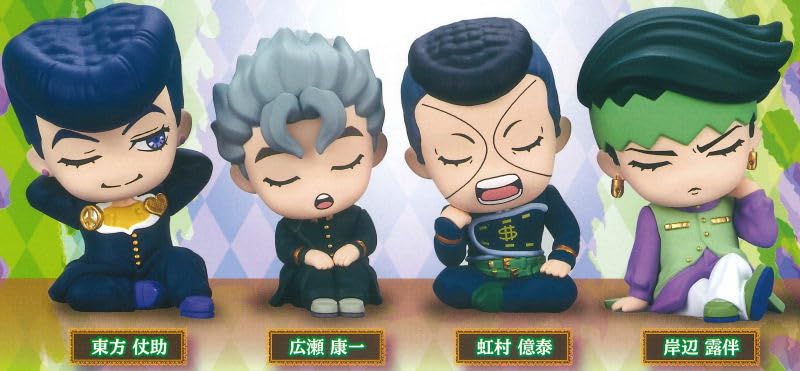 Плечо Дзун Невероятные Приключения Алмаз Несокрушим из 4 Капсул Gacha Игрушечная Фигурка. JoJo's [Набор (полный)]