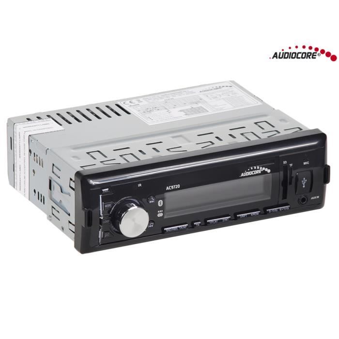 Autoradio - Audiocore - AC9720 - Bluetooth - 25W X 4 - 1 DIN