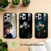 Чехол для телефона с изображением финского вокалиста V-Ville Valo Для iPhone 17,16,15,14,13,12,Plus,Pro,Max Для магнитной беспроводной зарядки